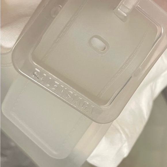 100% Auth BALENCIAGA Mallorca Rubber Transparent Dual-Buckle Slide | US 8/EU 38 - Picture 5 of 6